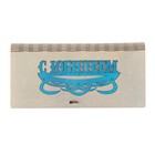 Конверт деревянный "С Юбилеем!" серебряный, синий узор, 17 х 8,5 х 2 см 2842428