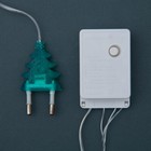 Гирлянда «Нить» 4 м с насадками «Шарик с узором», IP20, прозрачная нить, 20 LED, свечение мульти, 8 режимов, 220 В 2388626