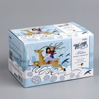 Гирлянда «Нить» 4 м с насадками «Шарик с орнаментом», IP20, прозрачная нить, 20 LED, свечение мульти, 8 режимов, 220 В 2388635