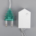 Гирлянда «Нить» 4 м с насадками «Шарик с орнаментом», IP20, прозрачная нить, 20 LED, свечение мульти, 8 режимов, 220 В 2388635