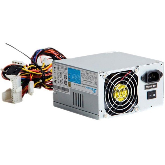 Блок питания Seasonic ATX 600W SS-600ES 80+ bronze (24+4+4pin) APFC 80mm fan 6xSATA