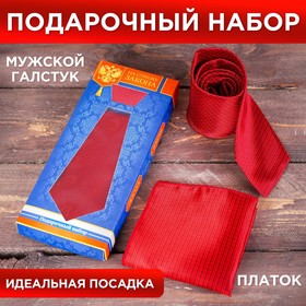 Подарочный набор: галстук и платок "На страже закона" в Донецке