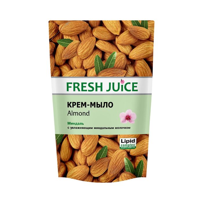 Жидкое мыло Fresh juice миндаль, 460 мл