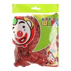 Шар латексный 5", сердце, декоратор, цвет ярко-красный. набор 100 шт. 2839302