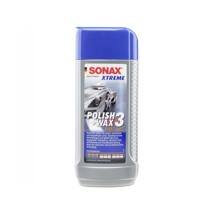 Xtreme Полироль SONAX №3 NanoPro для поврежденных покрытий,  250 мл