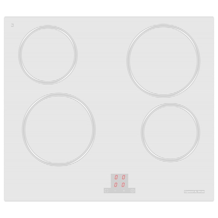 Варочная поверхность Zigmund &amp; Shtain CNS 027.60 WX, 4 конфорки, электрическая, белый