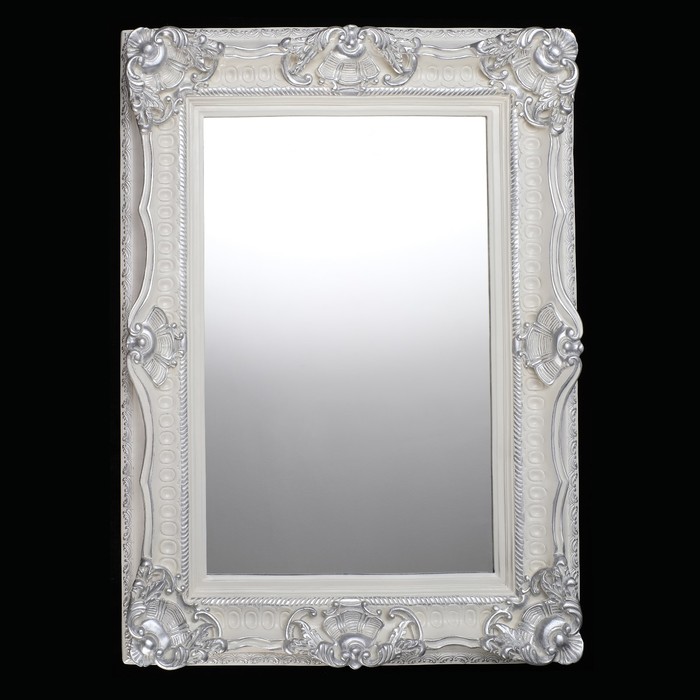 Зеркало "Прованс", серебро, 9,5 × 123 × 93 см - фото 870039