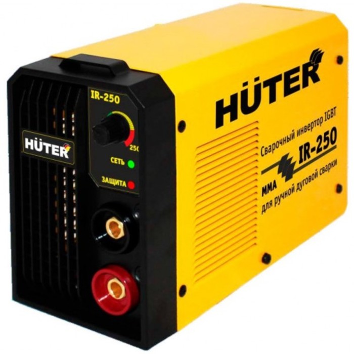 Сварочный аппарат инверторный Huter R-250, ток 10-250 А, 220 В