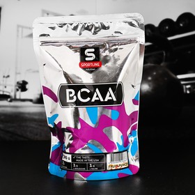 Аминокислоты SportLine BCAA 2:1:1 Bag, фруктовый пунш, спортивное питание, 300 г 2871037