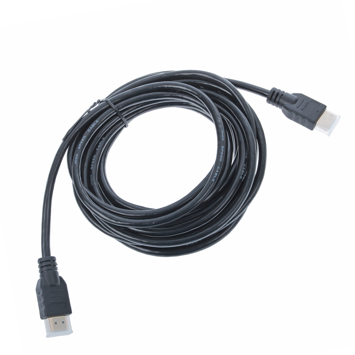 Кабель HDMI - HDMI, v 1.4, 3 м, чёрный