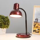 Светильник настольный НТ 2077А (220 В ЛН Е27) вишневый перламутровый - фото 2308718