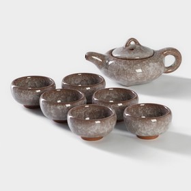 {{photo.Alt || photo.Description || 'Набор для чайной церемонии «Лунный камень», 7 предметов: чайник 150 мл, 6 пиал 50 мл'}}