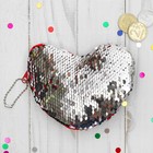 Soft wallet "Love" sequins chameleon Soft wallet "Love" sequins chameleon