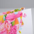 Пакет ламинированный горизонтальный «Счастья!», 22 × 17.5 × 8 см 2640194