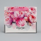 Пакет ламинированный горизонтальный «Счастье ждёт тебя» 22 × 17,5 × 8 см 2640197