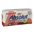 Крем-мыло Absolut «Грейпфрут и бергамот», антибактериальное, 90 г - фото 3280870