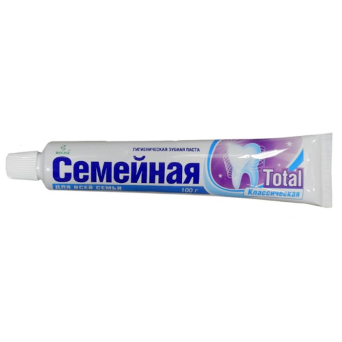 Зубная паста Весна &quot;Семейная&quot; Тотал, 100г