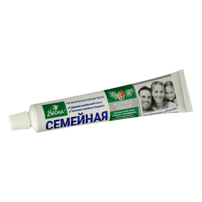 Зубная паста Весна&quot;Семейная&quot; Кедровый бальзам, 100г