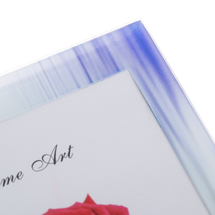 Фоторамка стекло 10х15 см "Цветочная ветвь" 22х17 см - фото 797877161