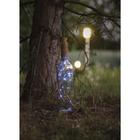 Гирлянда «Нить» 2 м роса с пробкой, IP20, серебристая нить, 20 LED, свечение белое, LR44х3 2433901