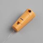 Гирлянда «Нить» 2 м роса с пробкой, IP20, серебристая нить, 20 LED, свечение тёплое белое, LR44х3 2433902