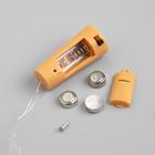 Гирлянда «Нить» 2 м роса с пробкой, IP20, серебристая нить, 20 LED, свечение синее, LR44х3 2433903