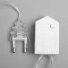 Гирлянда «Нить» 5 м с насадками «Футбольный мяч», IP20, прозрачная нить, 30 LED, свечение тёплое белое, 8 режимов, 220 В 2433914