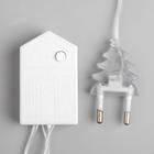 Гирлянда «Нить» 4 м с насадками «Шарик с узором», IP20, прозрачная нить, 20 LED, свечение белое, 8 режимов, 220 В 2388624