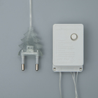 Гирлянда «Нить» 4 м с насадками «Шарик сетка», IP20, прозрачная нить, 20 LED, свечение белое, 8 режимов, 220 В 2388677