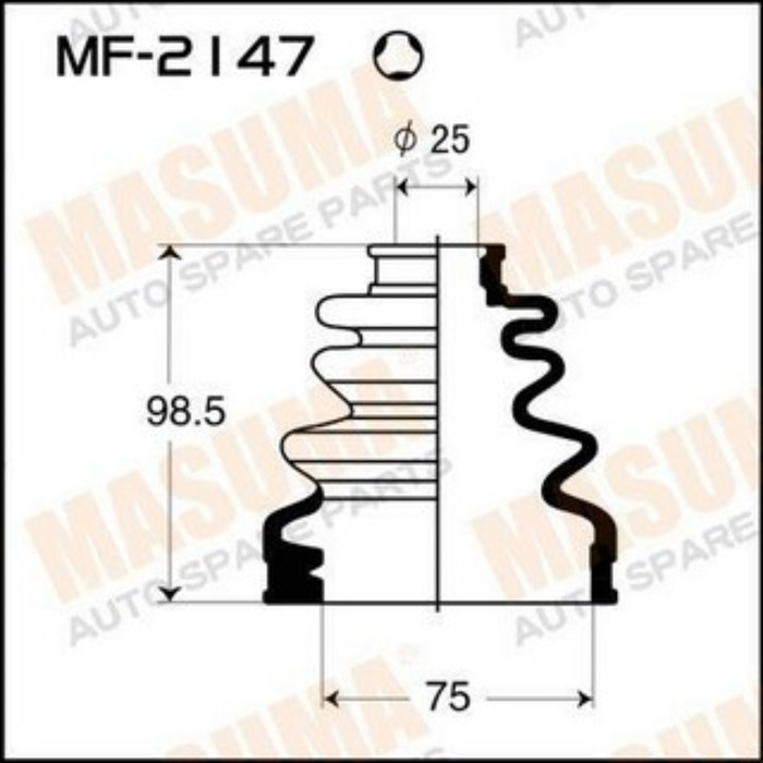 Пыльник ШРУСа MASUMA MF2147