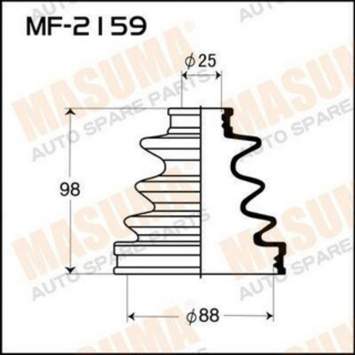 Пыльник ШРУСа MASUMA MF2159