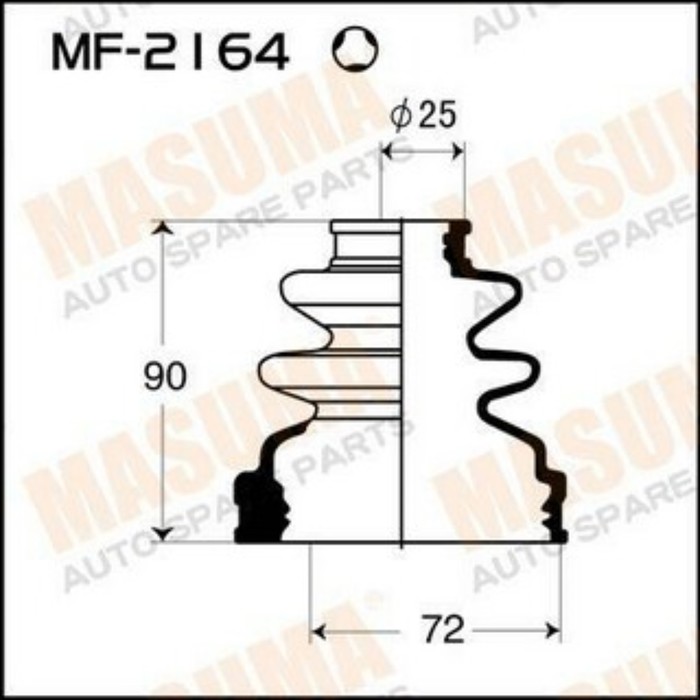 Пыльник ШРУСа MASUMA MF2164