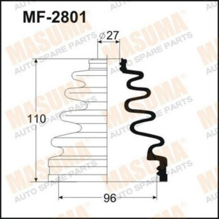 Пыльник Шруса MASUMA MF2801