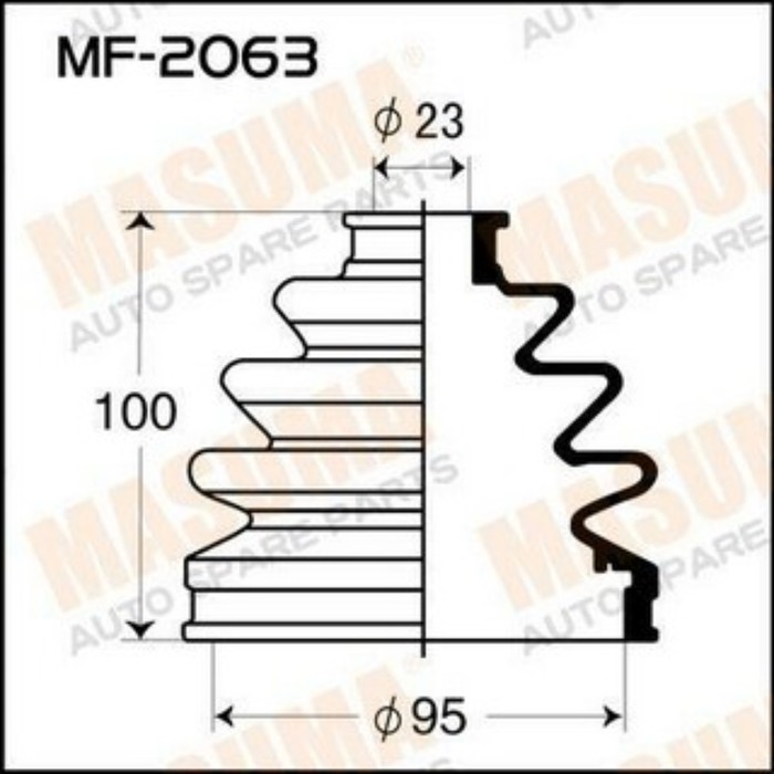 Пыльник ШРУСа MASUMA MF2063