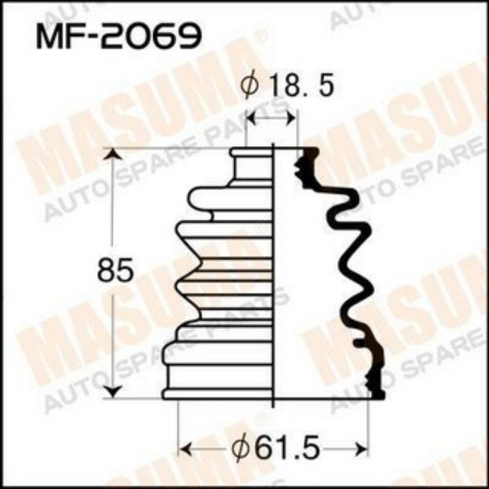 Пыльник ШРУСа MASUMA MF2069