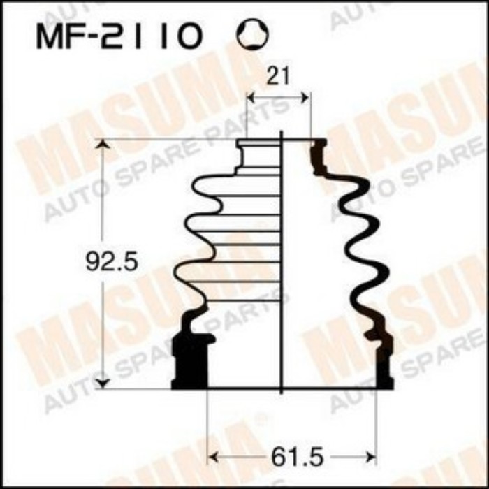 Пыльник ШРУСа MASUMA MF2110