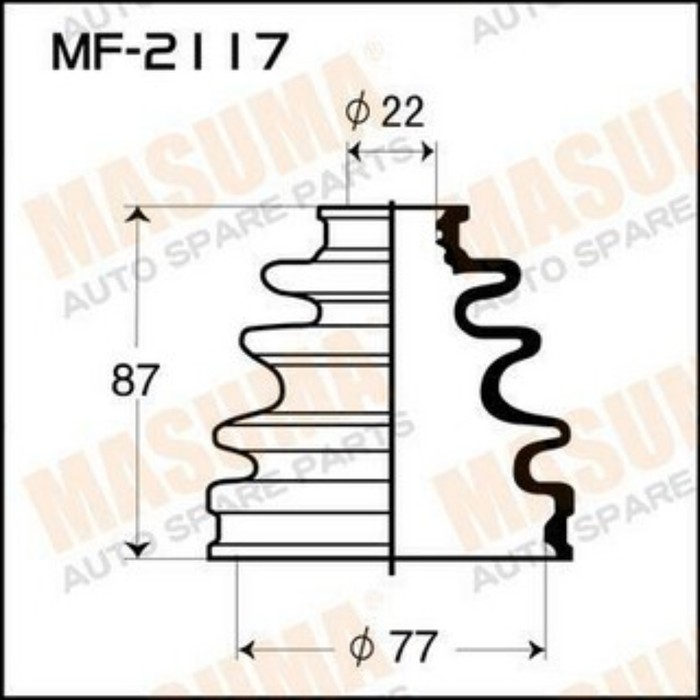 Пыльник ШРУСа MASUMA MF2117