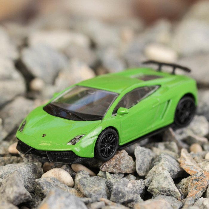 Машина металлическая Lamborghini Gallardo LP570-4, масштаб 1:64, без механизмов, 2 цвета МИКС