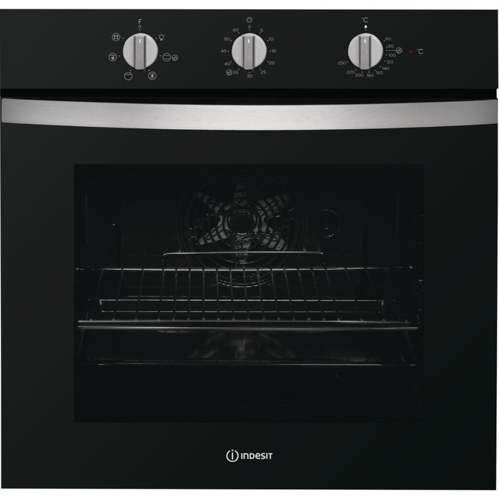 Духовой шкаф Indesit IFW 4534 H GR, 71 л, электрический, черный