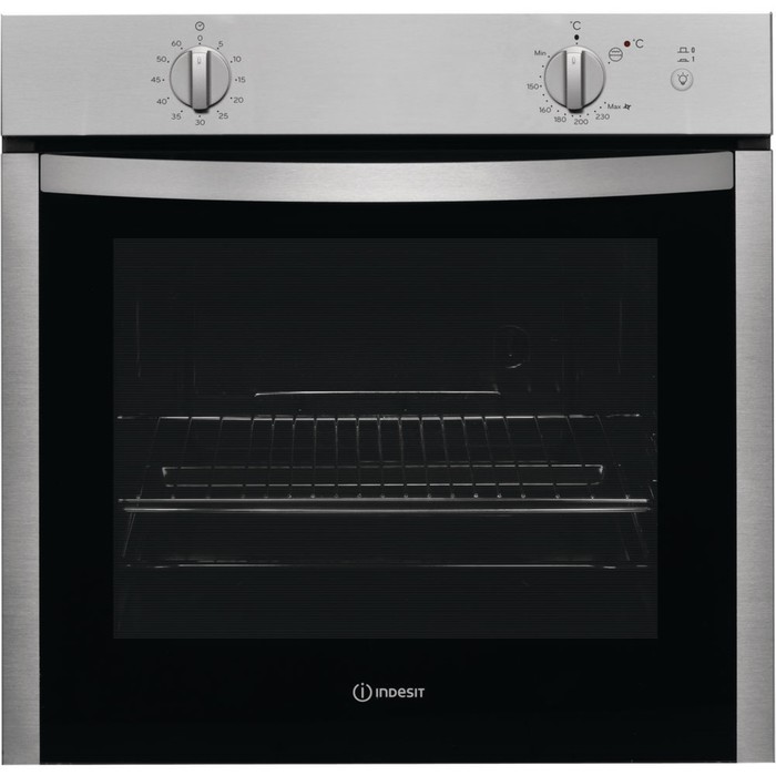 Духовой шкаф Indesit IGW 324 IX, 71 л, газовый, серебристый