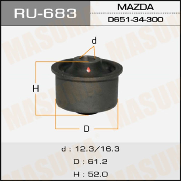 Сайлентблок MASUMA RU683