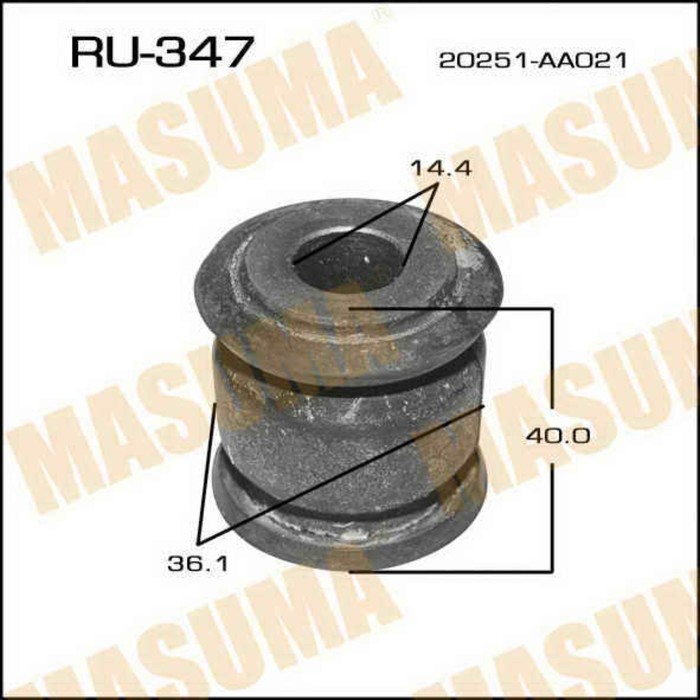 Сайлентблок MASUMA RU347