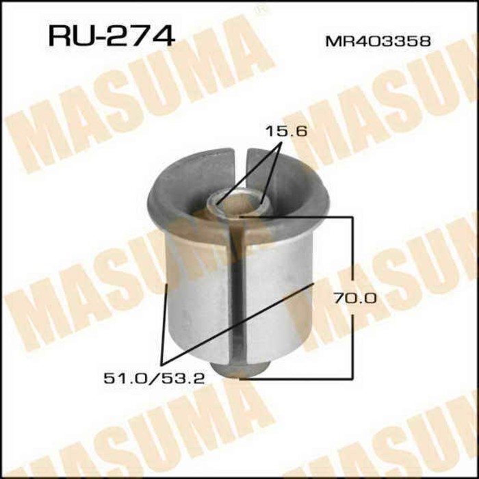 Сайлентблок MASUMA RU274