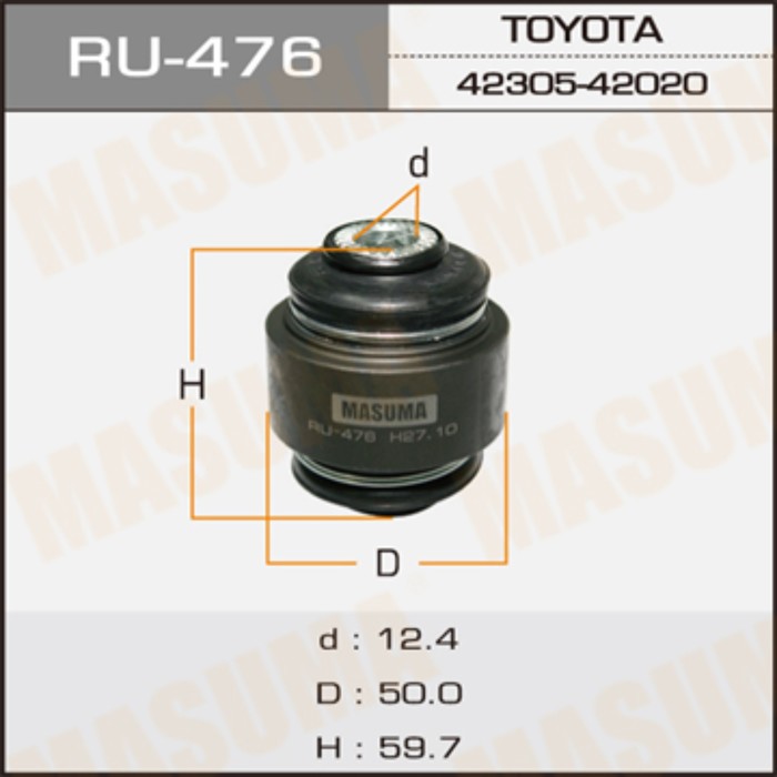 Сайлентблок MASUMA RU476