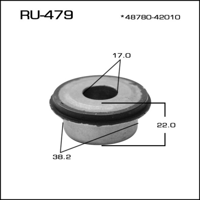 Сайлентблок MASUMA RU479