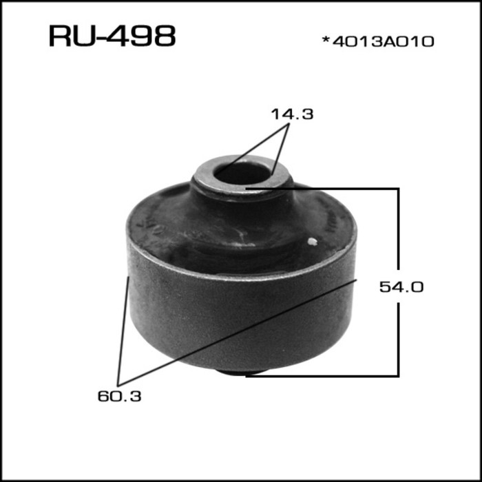 Сайлентблок MASUMA RU498