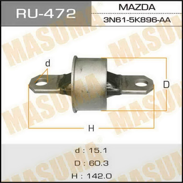 Сайлентблок MASUMA RU472