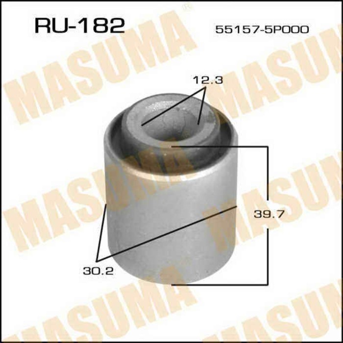 Сайлентблок задней верхней поперечной тяги MASUMA  RU182