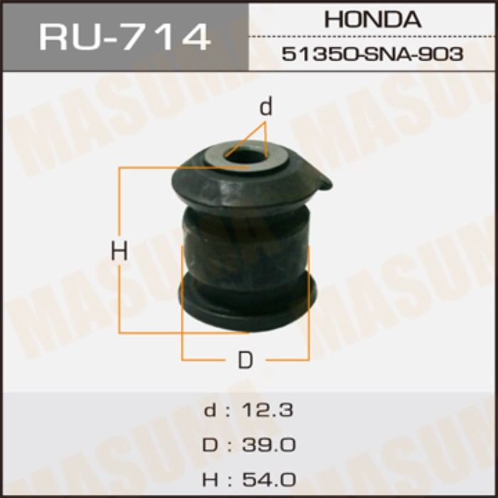 Сайлентблок Masuma RU714