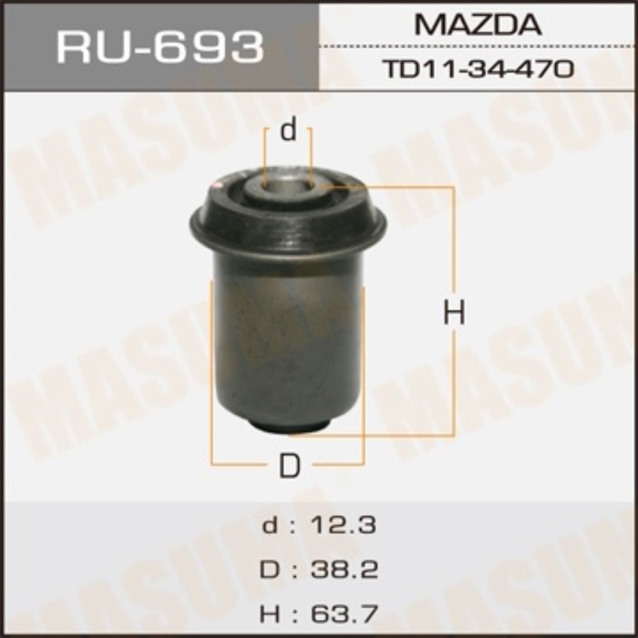 Сайлентблок MASUMA RU693